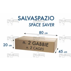 Cage D'élevage Pliable "BORMIO" 120x40x40 Cm 7 Cage D'élevage Pliable "BORMIO" 120x40x40 Cm -Magasin D'Oiseaux De Compagnie cage d elevage pliable cortina 120x40x40 cm 1 5
