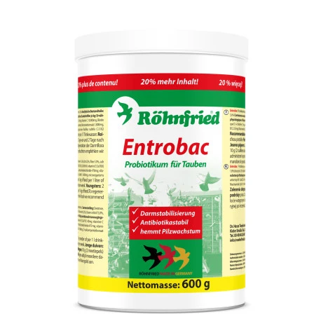 Entrobac 600gr - Flore Intestinale - Pre Et Probiotiques 2 Entrobac 600gr - Flore Intestinale - Pre Et Probiotiques – Image 2